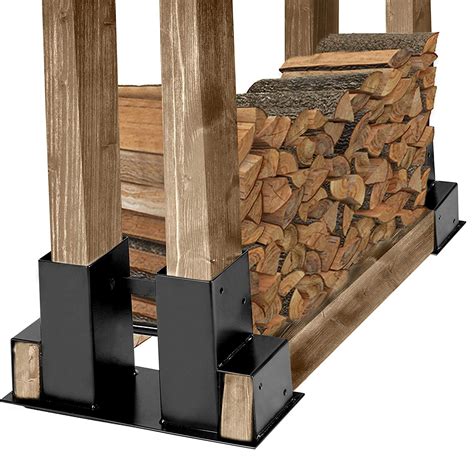 firewood rack brackets metal|adjustable firewood rack bracket kit.